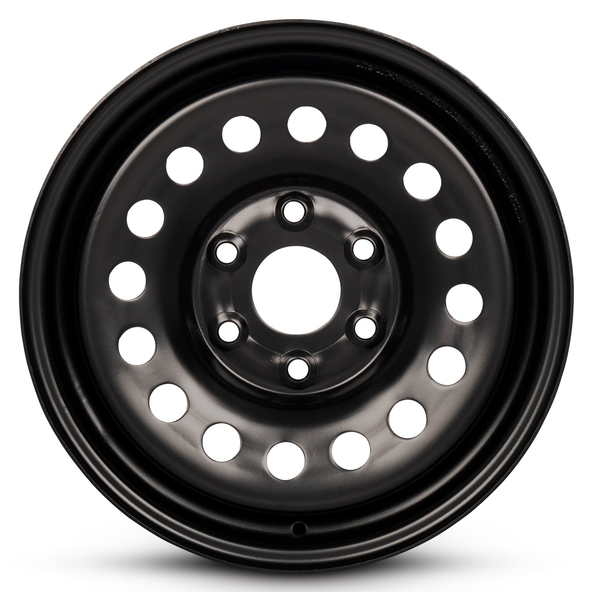 For 2007-2020 Chevrolet Tahoe 17 Inch Painted Black Rim - OE Direct Replacement - Road Ready Car Wheel