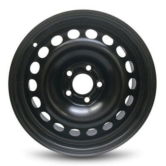 For 2008-2009 Saturn Astra 16 Inch Painted Black Rim - OE Direct Replacement - Road Ready Car Wheel