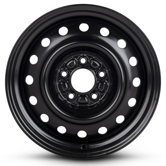 For 2008-2010 Dodge Avenger 16 Inch Painted Black Rim - OE Direct Replacement - Road Ready Car Wheel