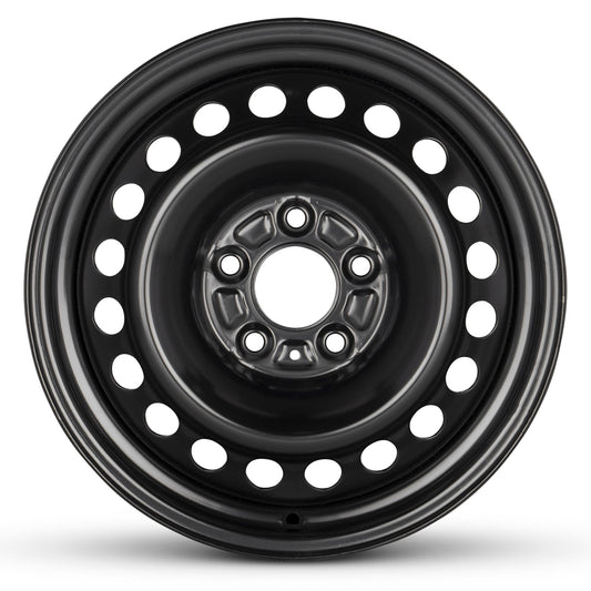 For 2009-2010 Hyundai Santa Fe 16 Inch Painted Black Steel - New OEM Rim - Road Ready Car Wheel