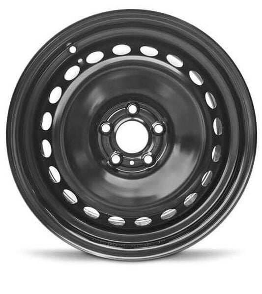 For 2010-2012 Nissan Rogue 17 Inch Painted Black Rim - OE Direct Replacement - Road Ready Car Wheel