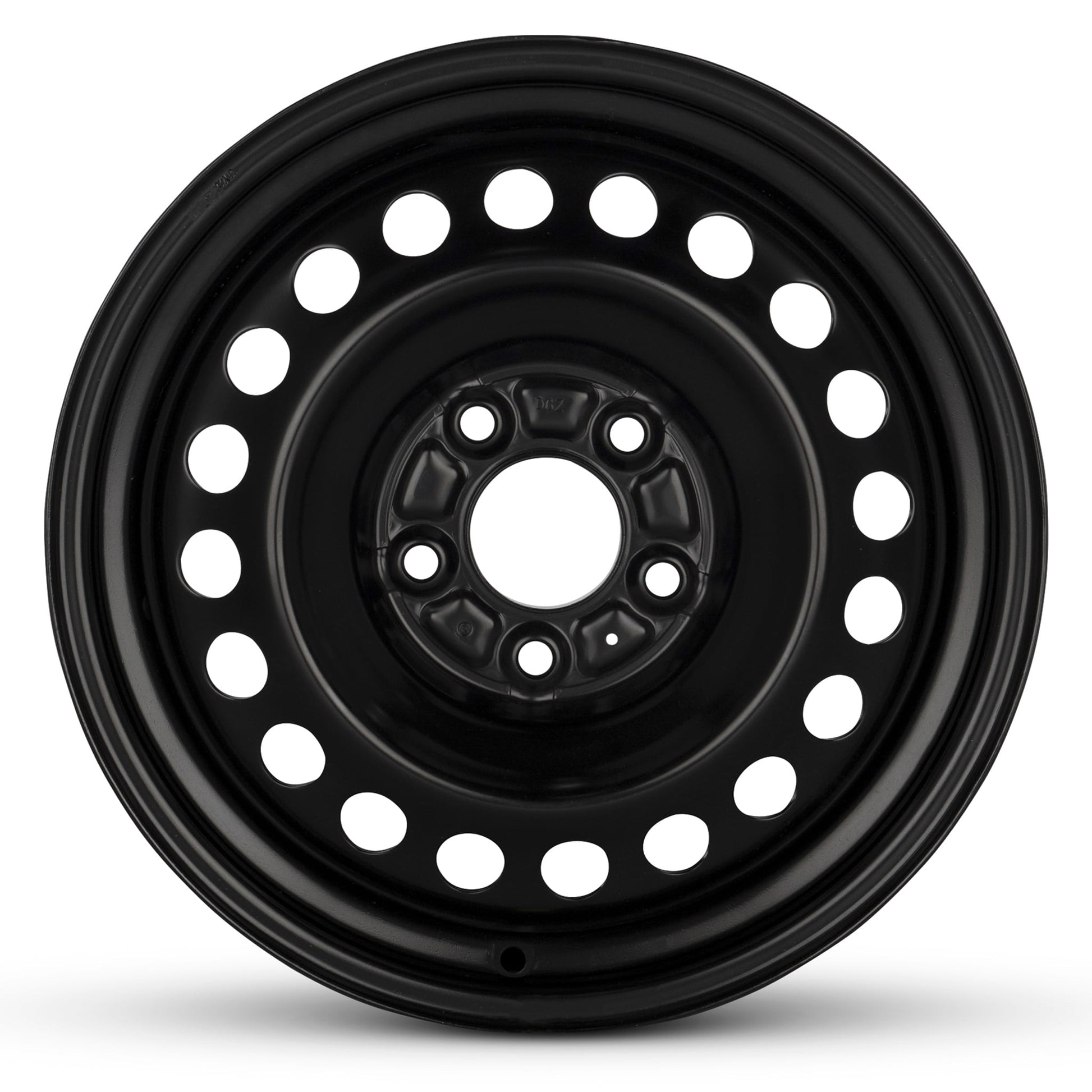 For 2010-2013 Mitsubishi Outlander 16 Inch Painted Black Steel - New OEM Rim - Road Ready Car Wheel