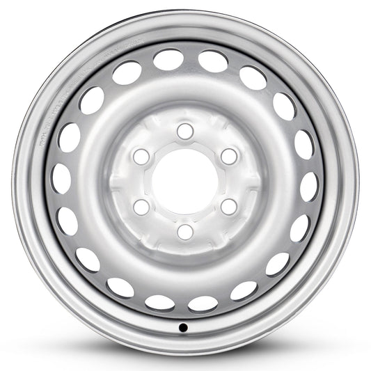 For 2010-2024 Mercedes-Benz Sprinter 2500 Van 16 Inch Painted Silver Rim - OE Direct Replacement - Road Ready Car Wheel