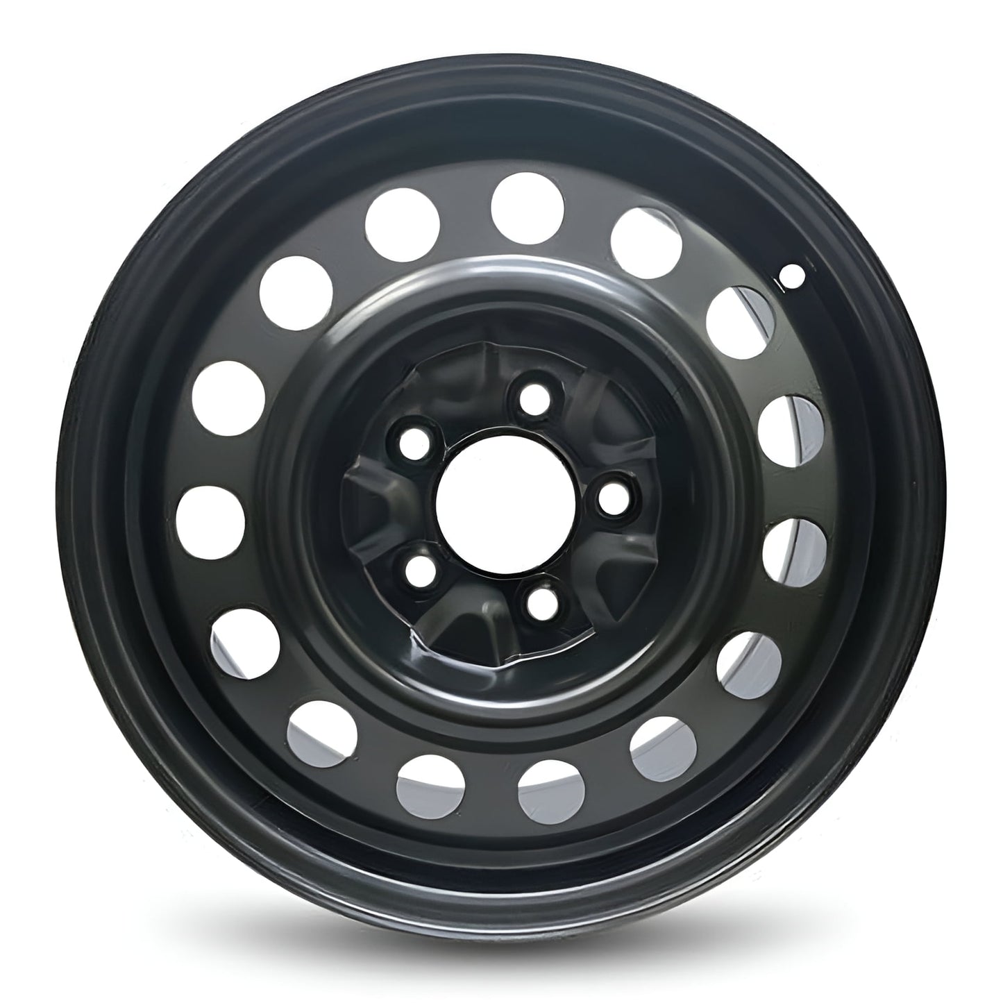 For 2011-2017 Hyundai Elantra 16 Inch Painted Black Rim - OE Direct Replacement