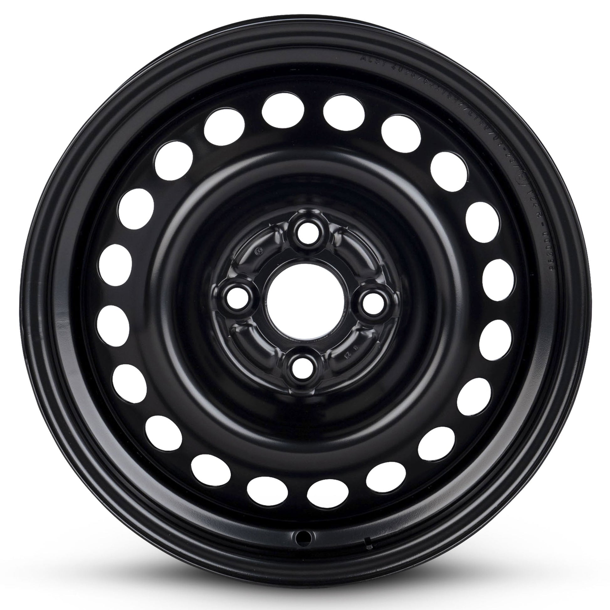 For 2012-2014 Honda Insight 15 Inch Painted Black Rim - OE Direct Replacement - Road Ready Car Wheel