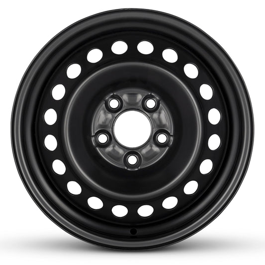 For 2012-2018 Ford Focus 15 Inch Painted Black Steel - New OEM Rim - Road Ready Car Wheel