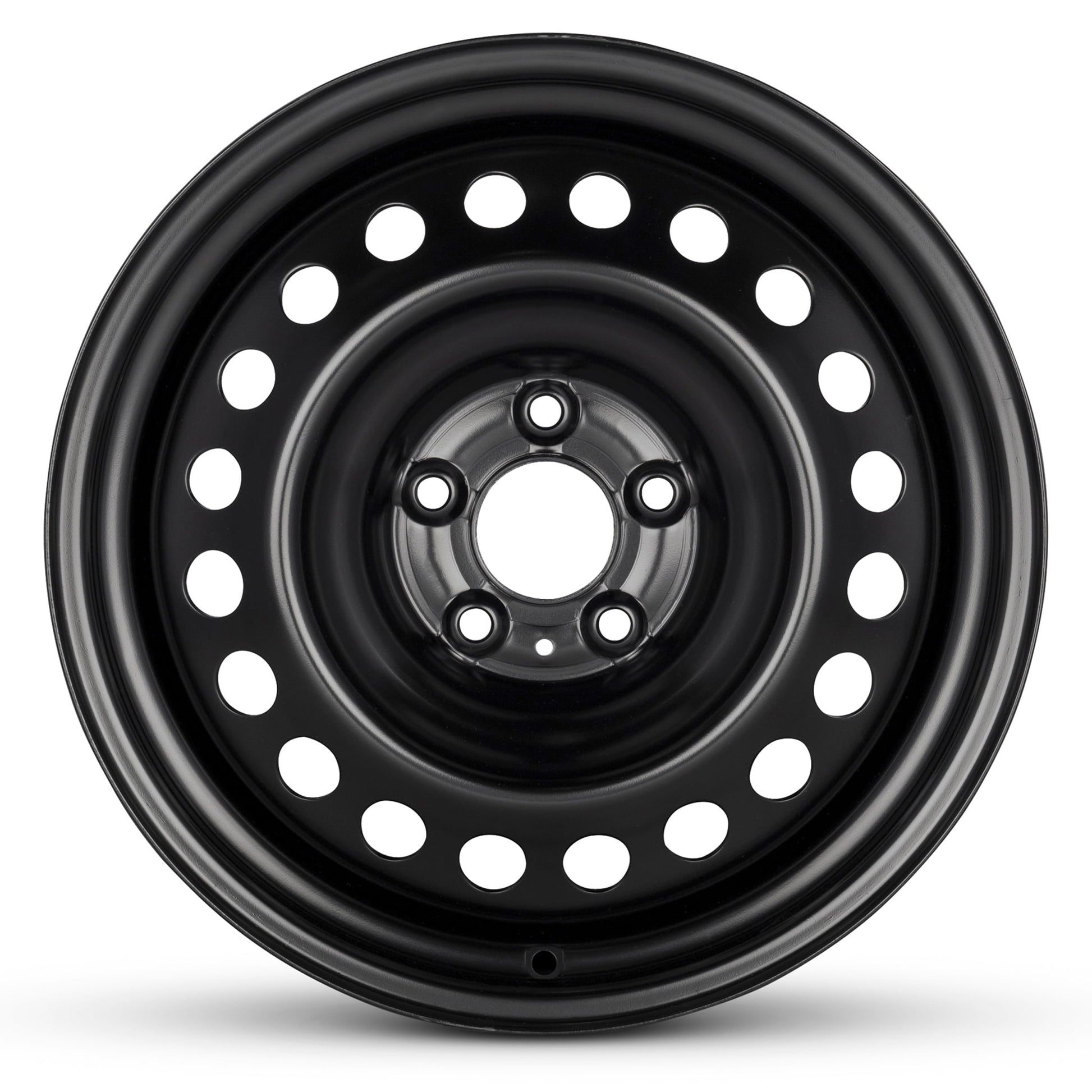 For 2013-2024 Nissan Sentra 17 Inch Painted Black Steel - New OEM Rim - Road Ready Car Wheel