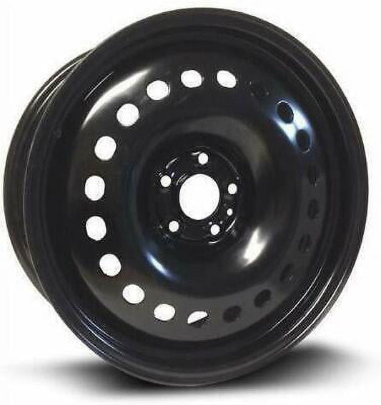 For 2014-2018 Fiat 500L 16 Inch Painted Black Rim - OE Direct Replacement - Road Ready Car Wheel