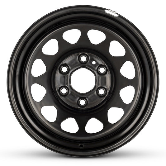 For 2023-2025 Chevrolet Colorado 17 Inch Painted Black Steel - New Take-Off Rim - Road Ready Car Wheel