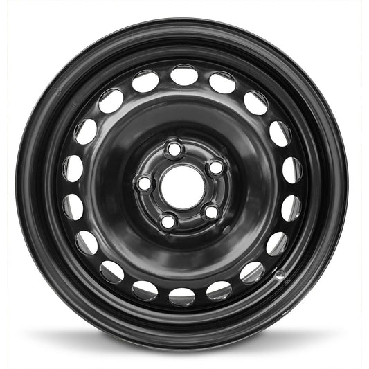For 2017-2018 Chevrolet Sonic 15 Inch Painted Black Rim - OE Direct Replacement - Road Ready Car Wheel