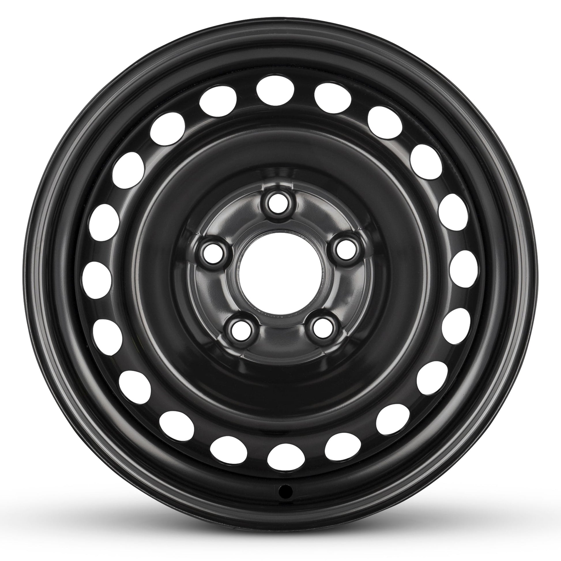 For 2017-2020 Hyundai Elantra 15 Inch Painted Black Steel - New OEM Rim - Road Ready Car Wheel