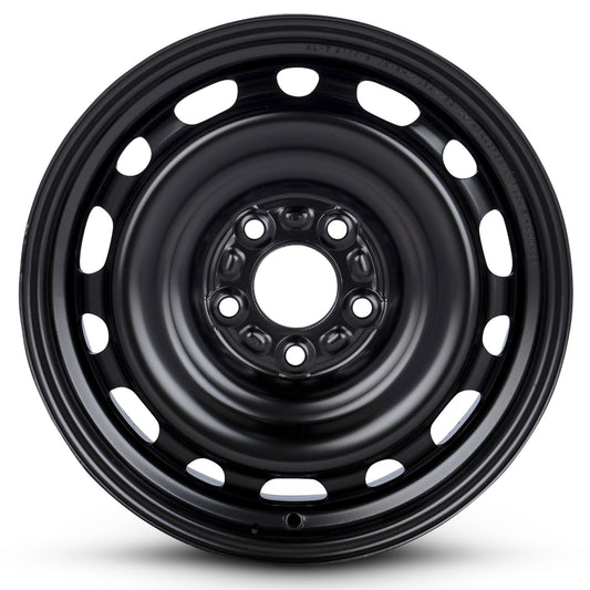 For 2017-2020 Hyundai Kona 16 Inch Painted Black Rim - OE Direct Replacement - Road Ready Car Wheel
