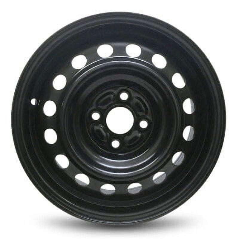 For 2017-2020 Toyota Yaris 15 Inch Painted Black Rim - OE Direct Replacement - Road Ready Car Wheel