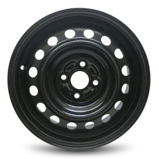 For 2017-2020 Toyota Yaris 15 Inch Painted Black Rim - OE Direct Replacement - Road Ready Car Wheel