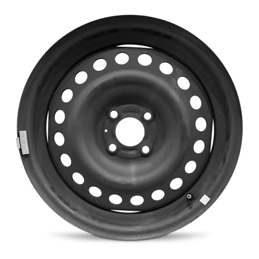 For 2018-2025 Nissan Kicks 16 Inch Painted Black Steel - New Take-Off Rim - Road Ready Car Wheel