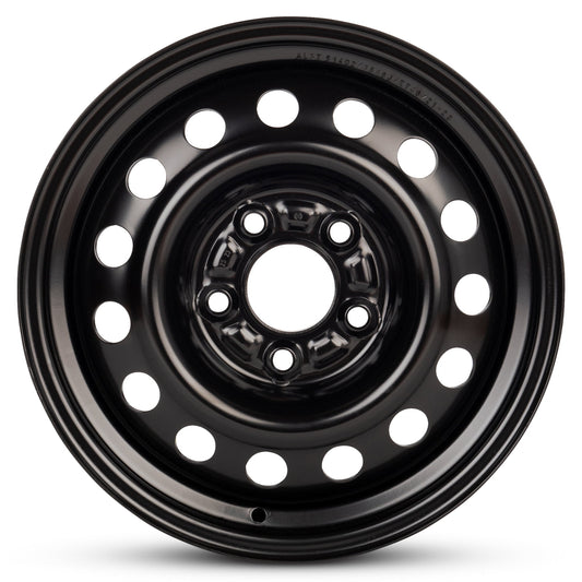 For 2020-2022 Hyundai Venue 15 Inch Painted Black Rim - OE Direct Replacement - Road Ready Car Wheel