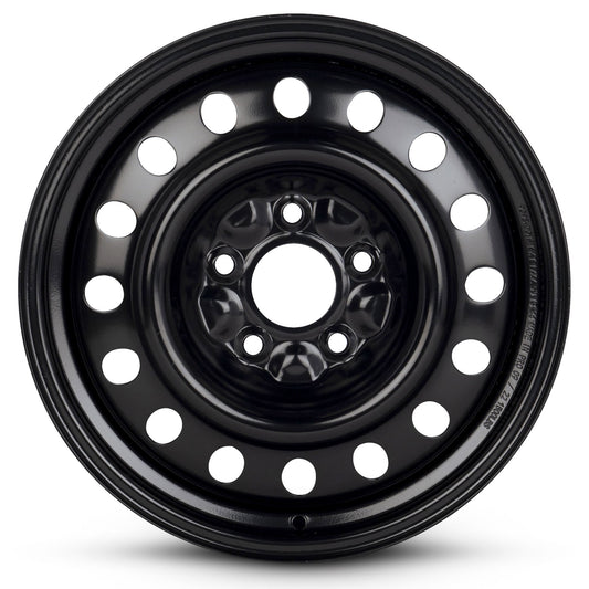 For 2020-2024 Jeep Gladiator 17 Inch Painted Black Rim - OE Direct Replacement - Road Ready Car Wheel