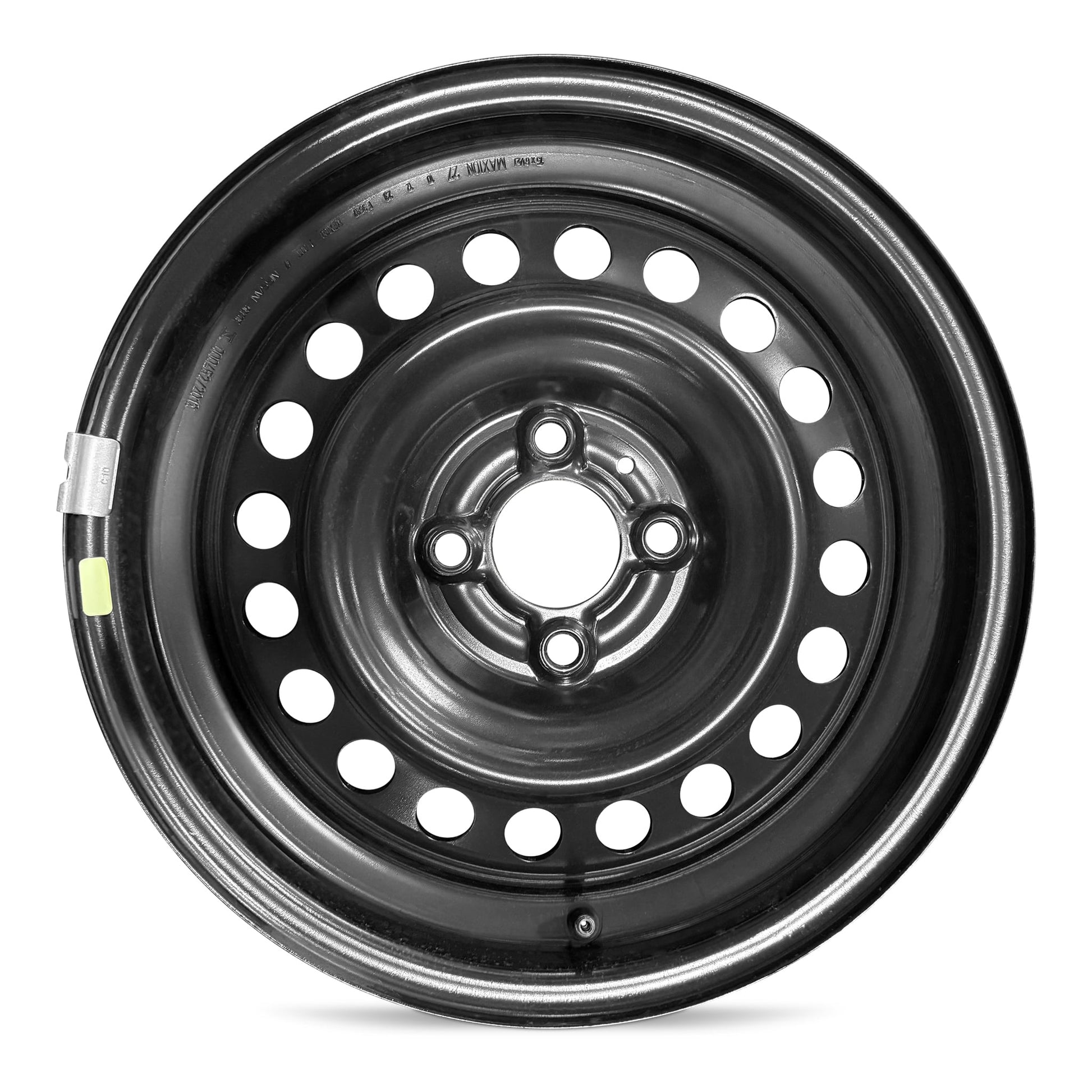 For 2020-2023 Nissan Versa 15 Inch Painted Black Steel - New Take-Off Rim - Road Ready Car Wheel
