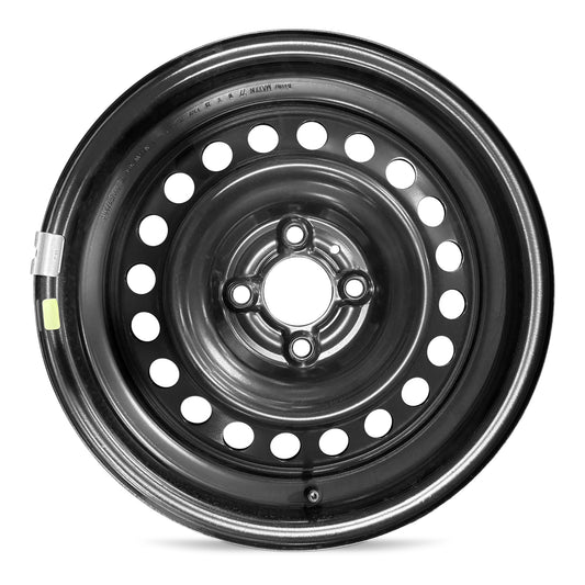 For 2020-2023 Nissan Versa 15 Inch Painted Black Steel - New Take-Off Rim - Road Ready Car Wheel
