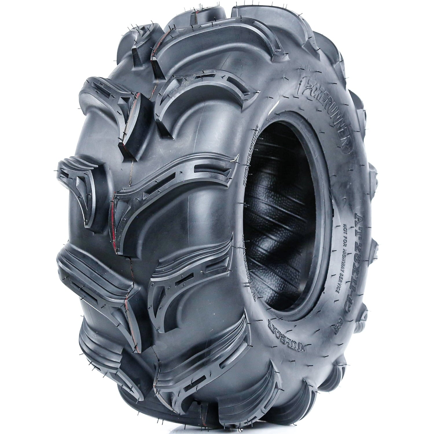 Forerunner Vulcan 28x11.00-12 28x11-12 28x11x12 58F 6 Ply Mud ATV UTV Tire
