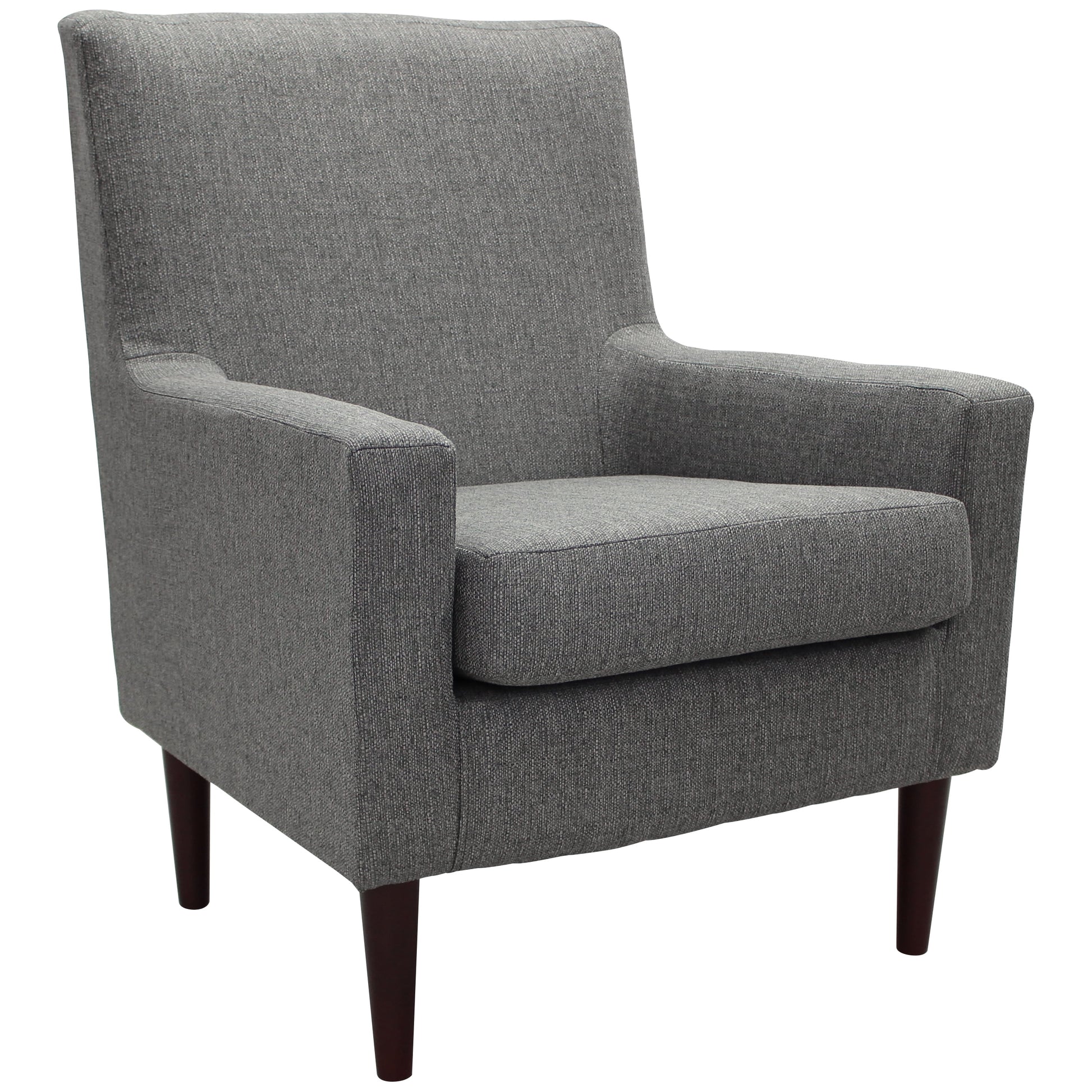 Fox Hill Trading Emma Lounge Chair, Gray