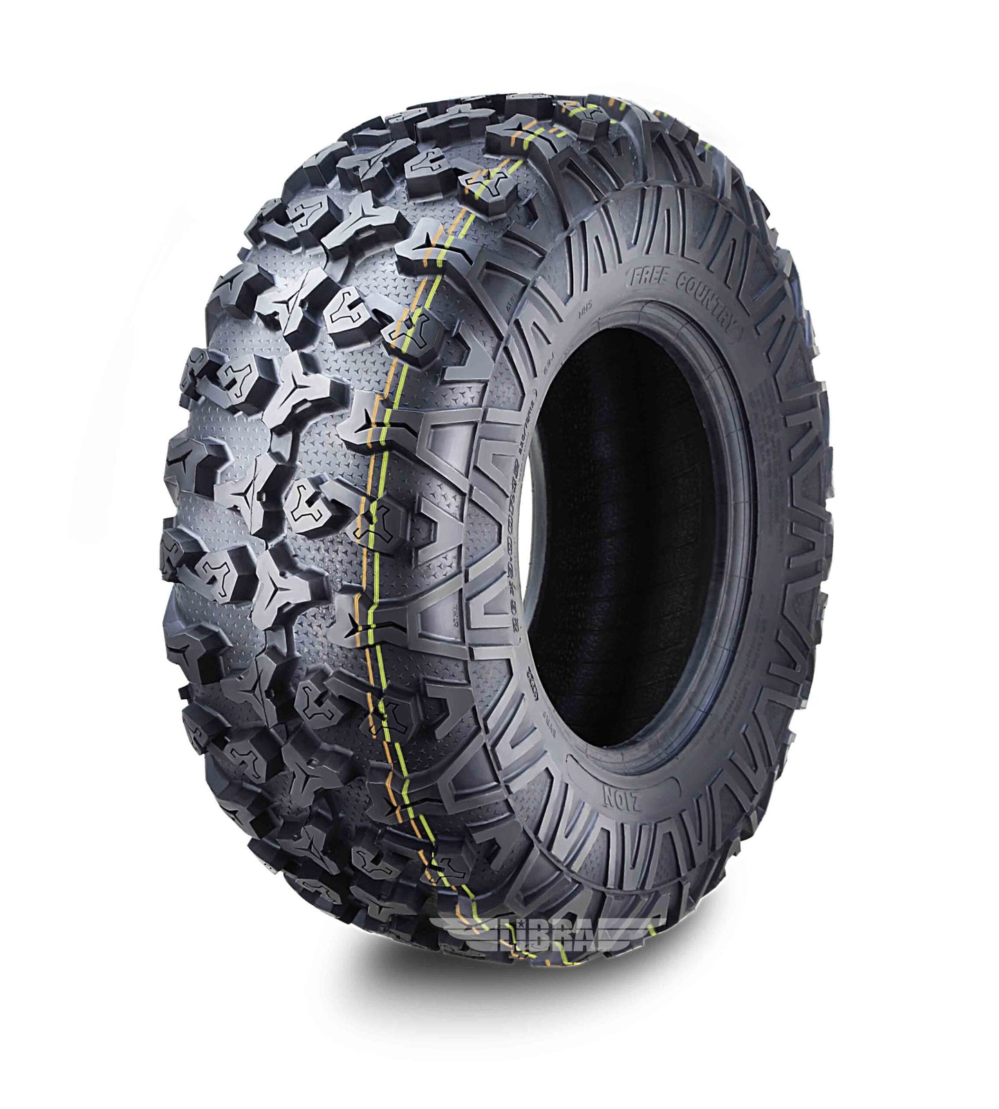 Free Country ATV/UTV Tire 27x9-14 27x9x14 8PR W/Scuff Guard, Set 1