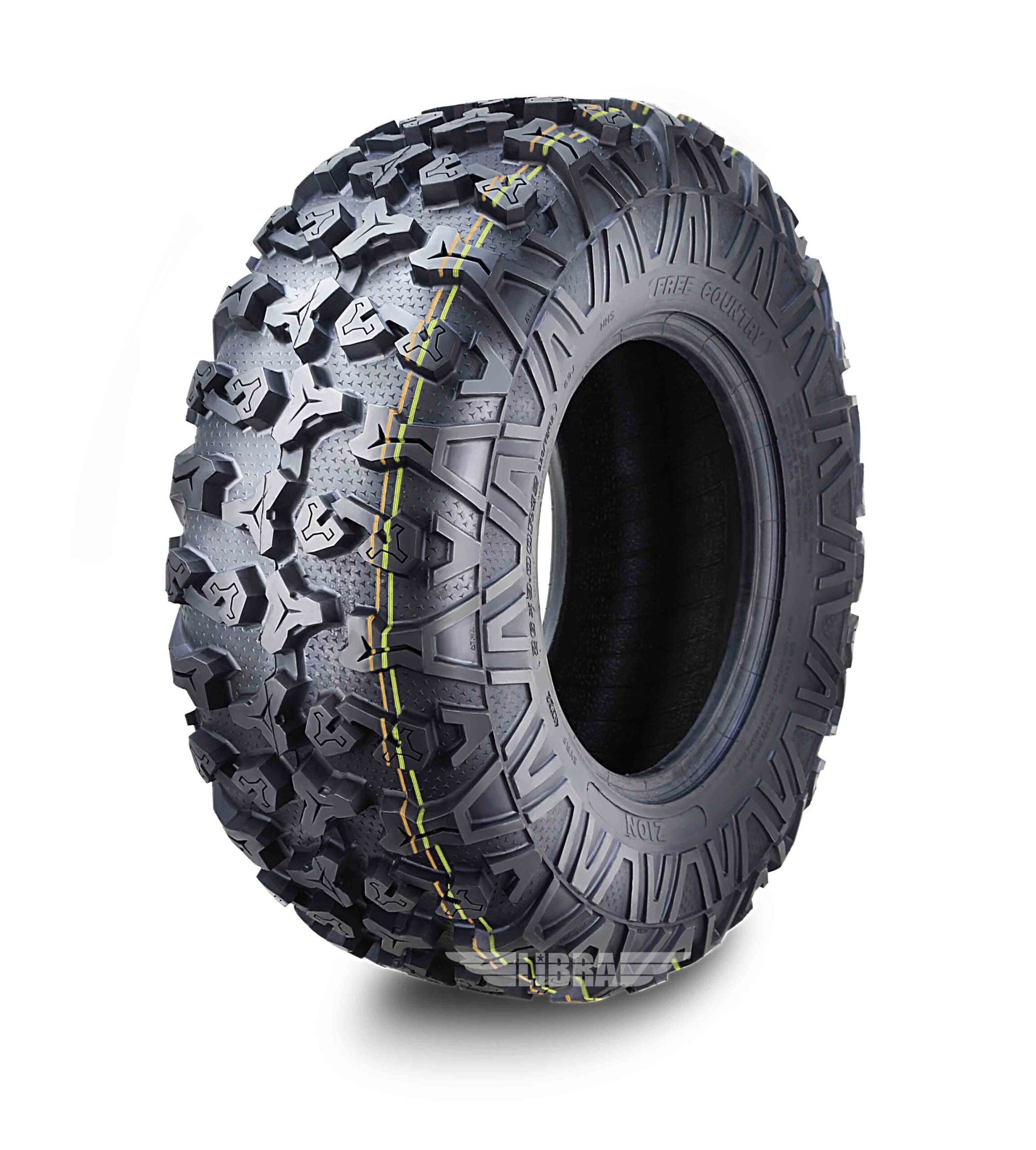 Free Country ATV/UTV Tire 27x9-14 27x9x14 8PR W/Scuff Guard, Set 1