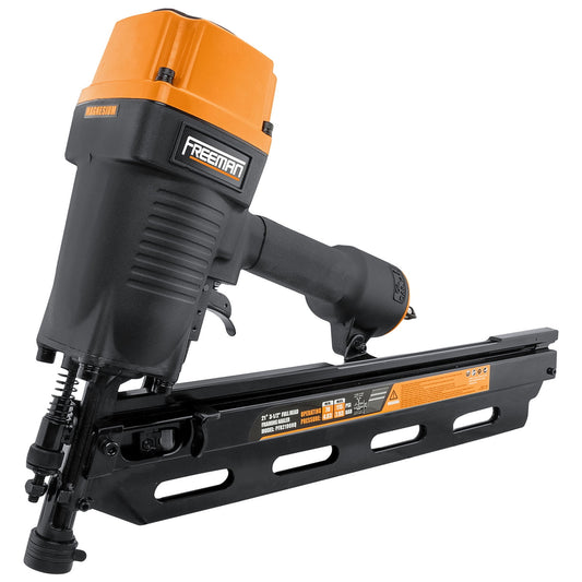 Freeman PFR2190NQ Pneumatic 21 Degree 3-1/2" Framing Nailer with Nails
