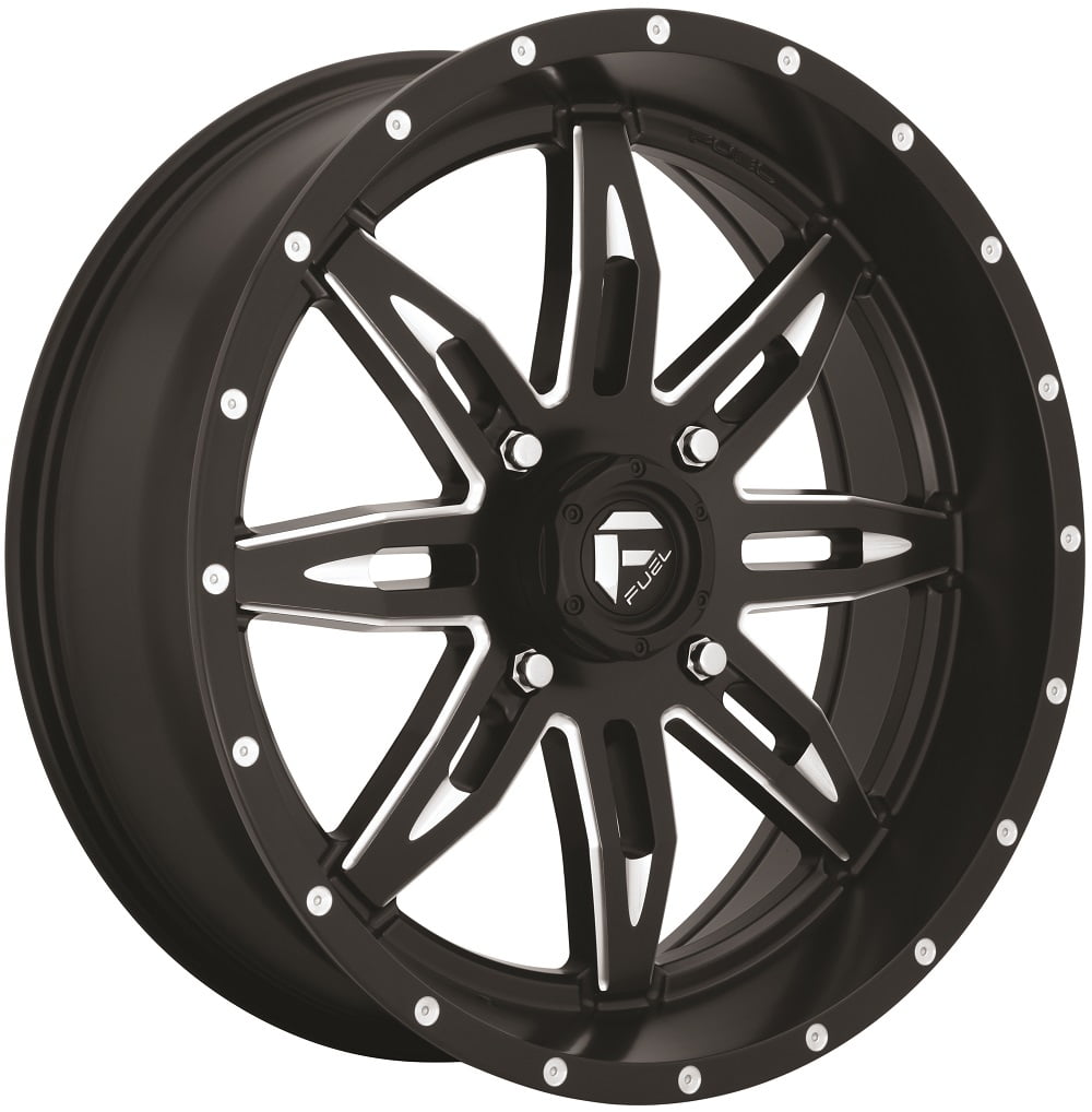 Fuel Lethal 20x7 ATV/UTV Wheel - Matte Black (4/137) 4+3 [D5672070A644]