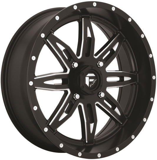 Fuel Lethal 20x7 ATV/UTV Wheel - Matte Black (4/137) 4+3 [D5672070A644]