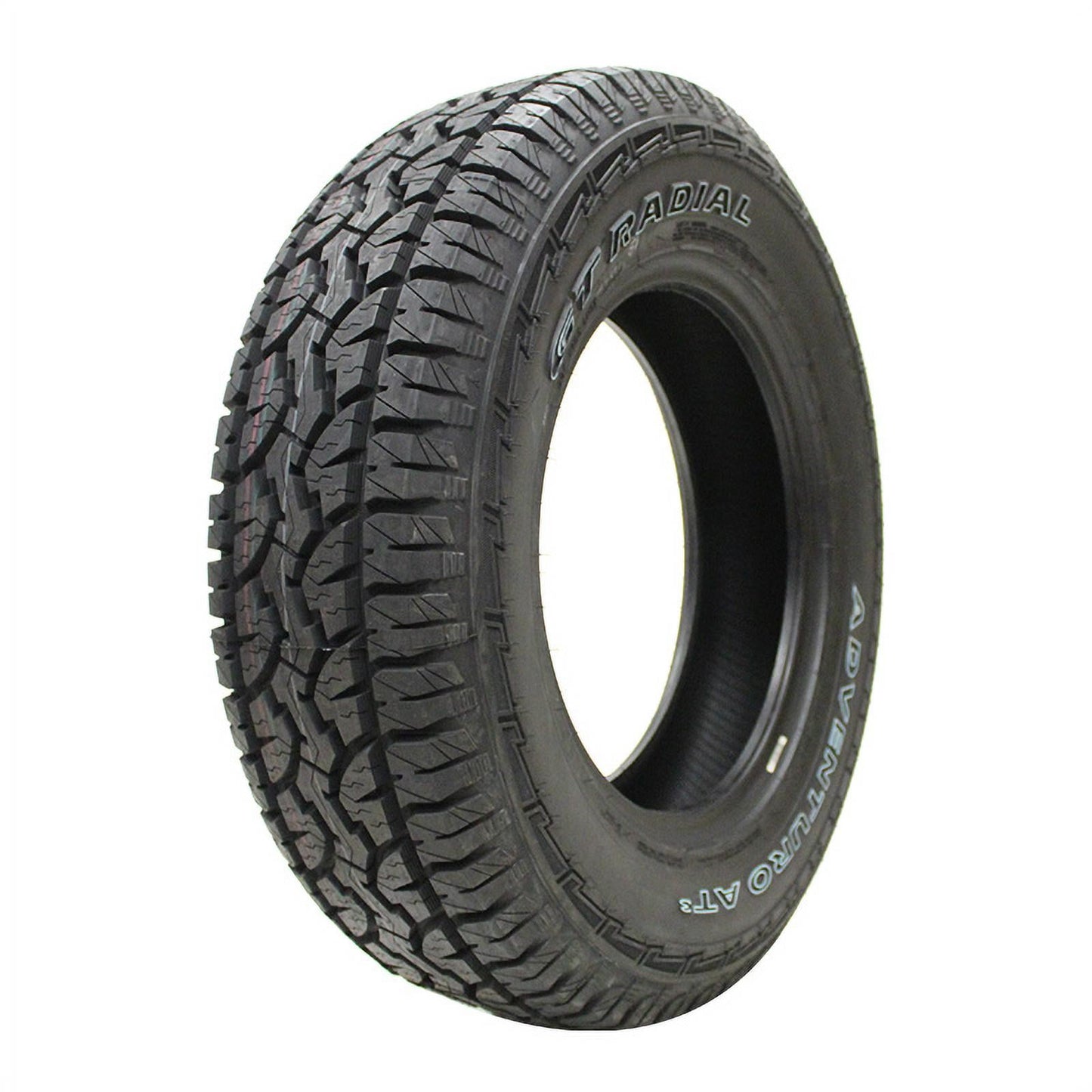 GT Radial Adventuro AT3 All Terrain P265/65R17 110T Light Truck Tire Fits: 2005-15 Toyota Tacoma Pre Runner, 2000-06 Toyota Tundra Limited
