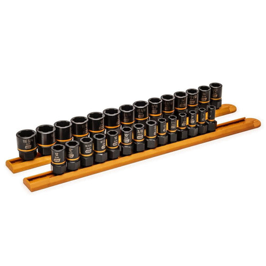 GearWrench 28 Pc. 1/4" & 3/8" Drive Bolt Biter™ Impact Extraction Socket Set