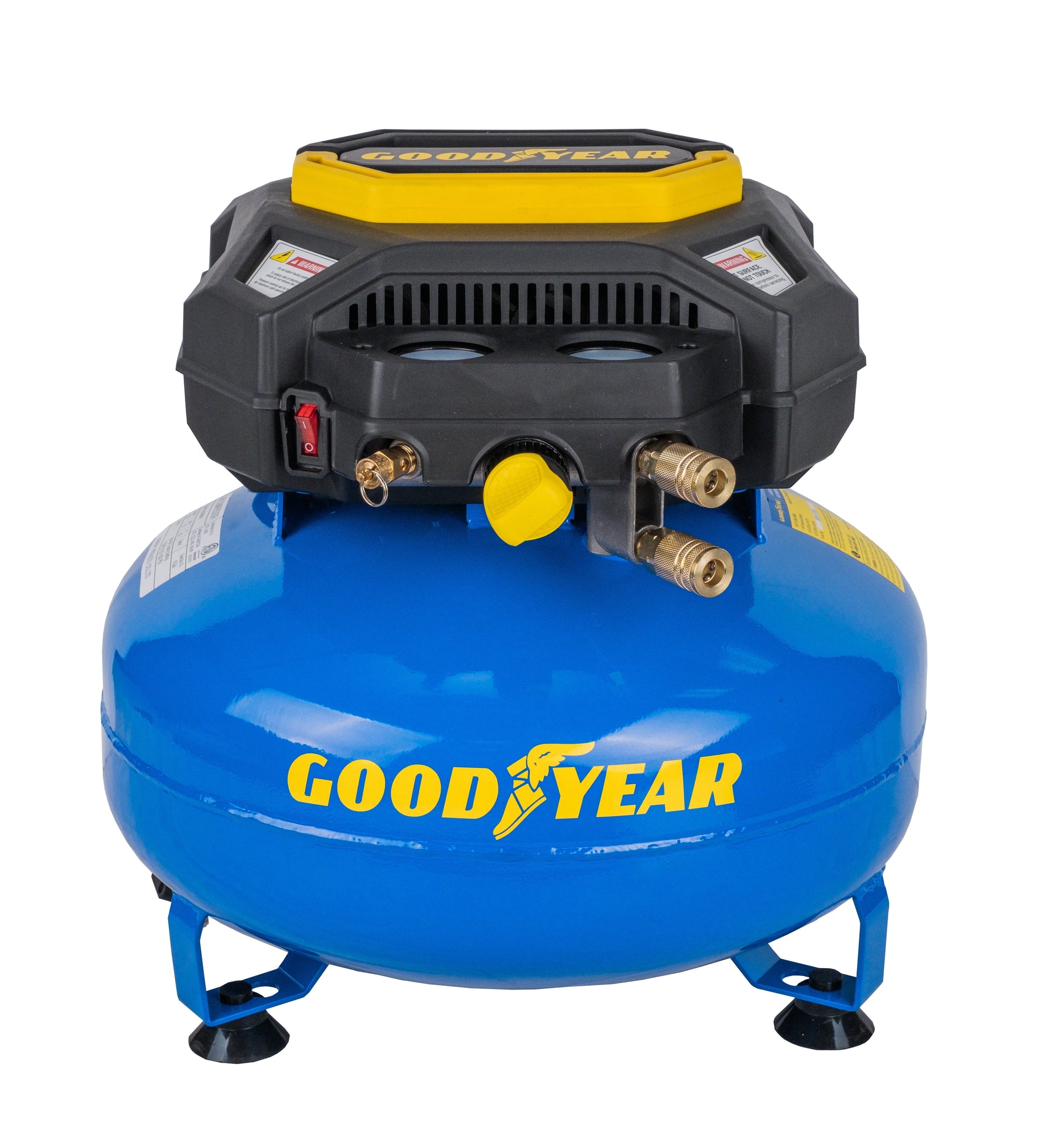Goodyear 6 Gallon 150 PSI Oil Free Electric Pancake Air Compressor