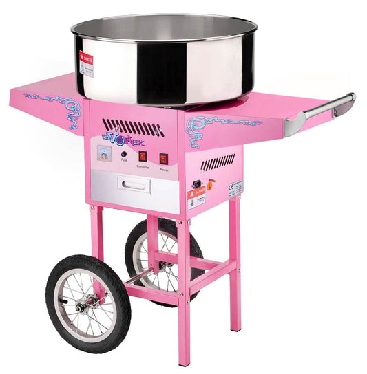 Great Northern Popcorn Commercial Cotton Candy Machine Floss Maker With Cart