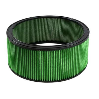 Green Filter 2160, Air Filter Round 14 X 6 Performance Racing Parts