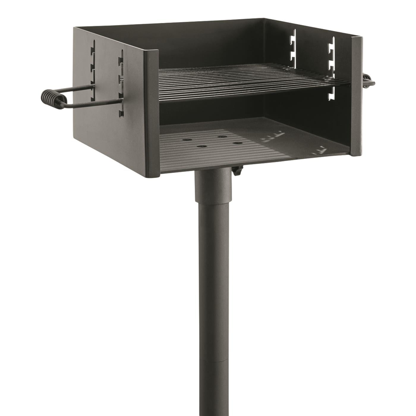 Guide Gear Large Heavy-Duty Park-Style Charcoal Grill