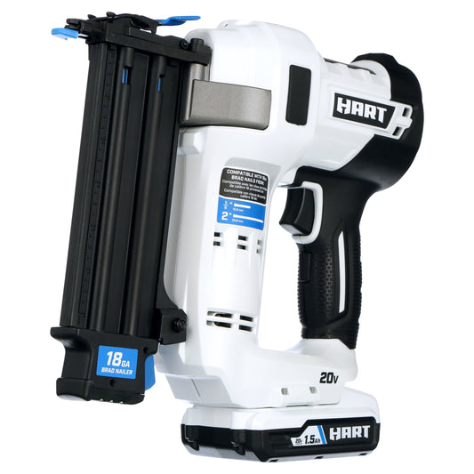 HART 20-Volt Brad Nailer Kit & Brad Nails