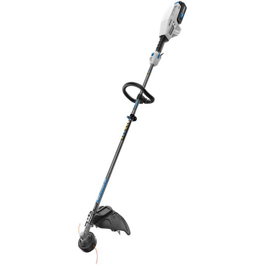 HART 40 Volt Cordless Brushless 15-inch String Trimmer Kit, (1) 4.0Ah Lithium-Ion Battery