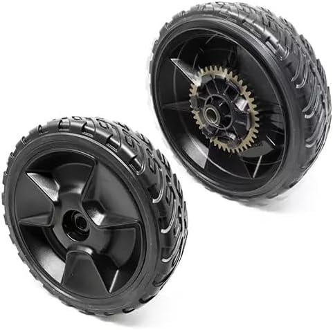 HRN216 REAR WHEELS WITH GEARS 42710-VR8-N00ZA, Replacement for HONDA OEM
