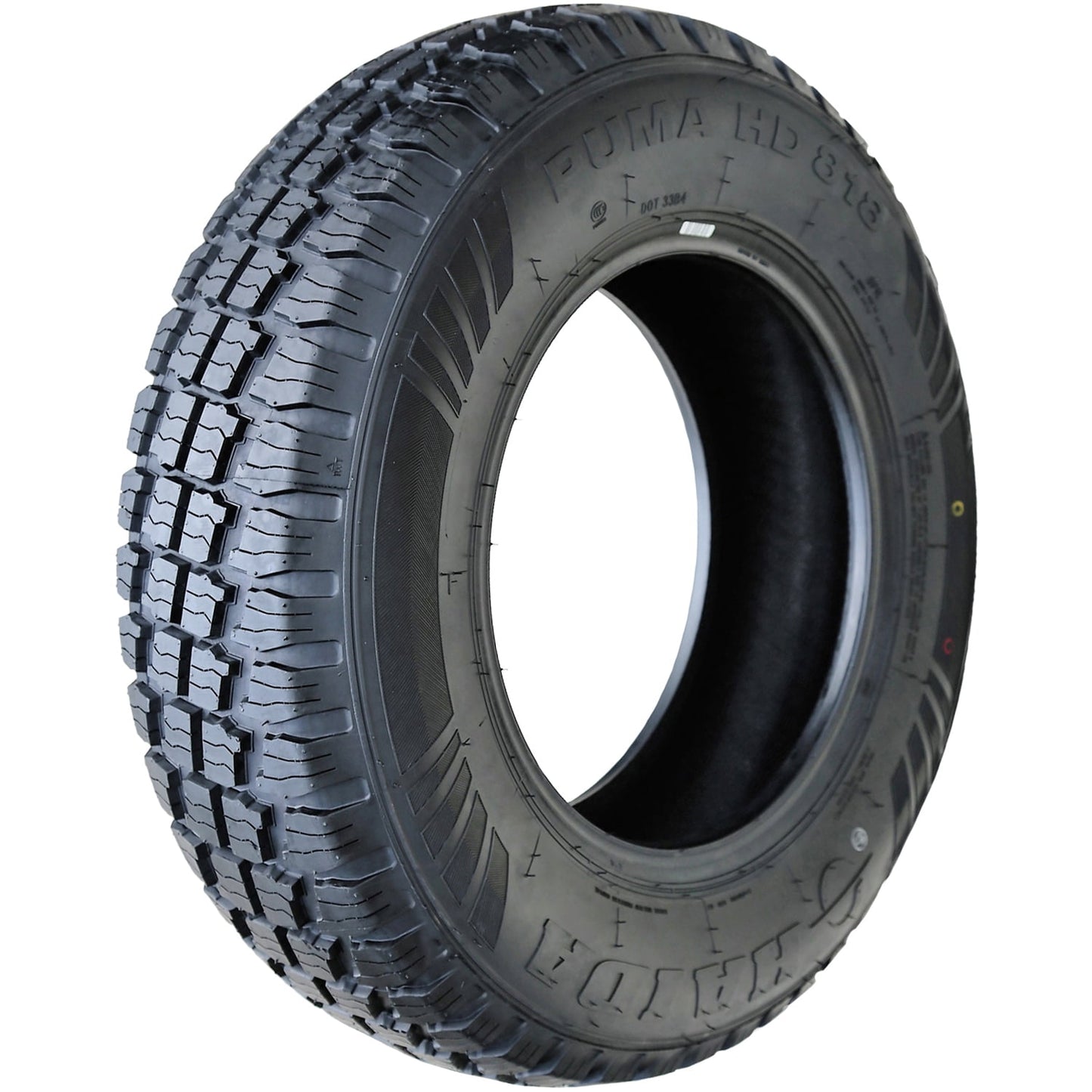 Haida Puma HD818 LT 215/75R15 Load D 8 Ply MT M/T Mud Tire Fits: 1995 Jeep Wrangler Rio Grande, 1997-2001 Jeep Wrangler Sport