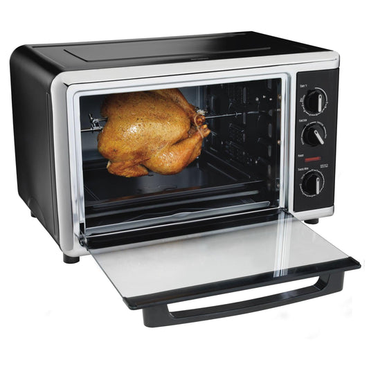 Hamilton Beach Hamilton Beach Black Countertop Oven with Convection and Rotisserie