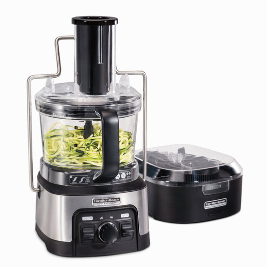 Hamilton Beach Professional Spiralizing Stack & Snap Food Processor Model 70815