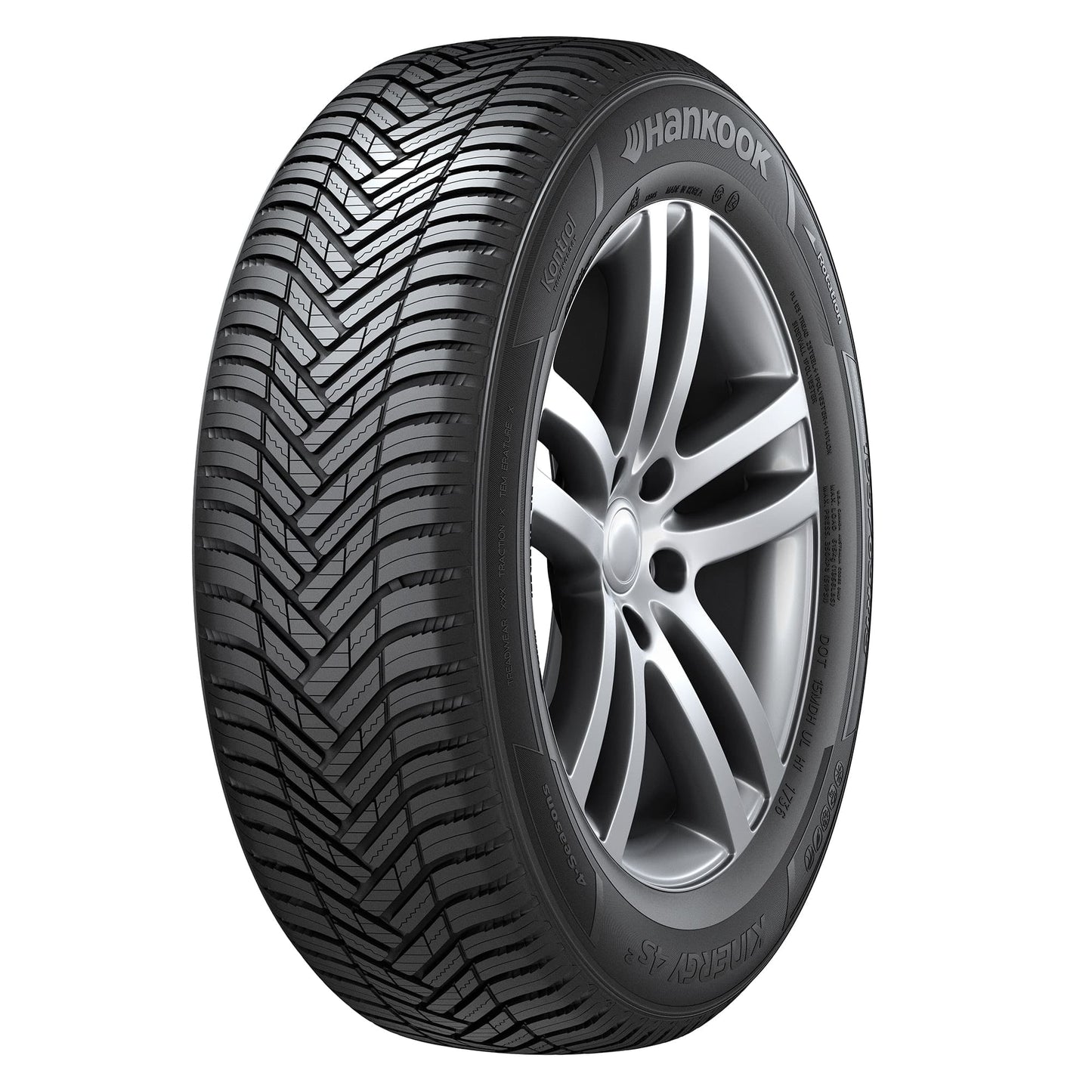 Hankook Kinergy 4S2 (H750) All Weather 205/55R16 91V Passenger Tire