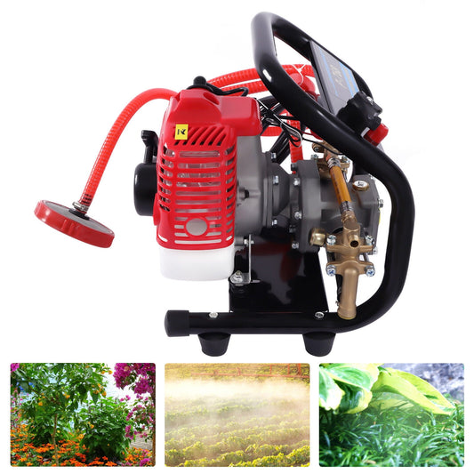High Pressure Spraying Machine Airless Paint Sprayer Project Wall Painter 13.77*12.99*12.2inch 2 Stroke, 0.9HP