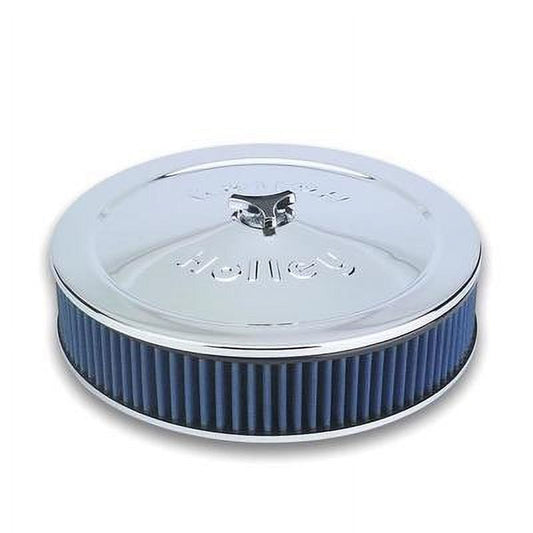 Holley 120-146, Power Shot Chrome Air Cleaner Assembly Performance Racing