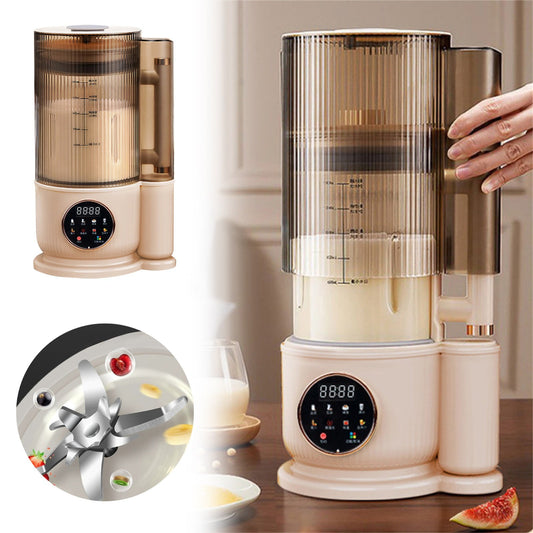 Home Kitchen Supplies, 1.5L Multifunctional Quiet Electric Juicer, Automatic Cold Press Juicer Machine, Professional Masticating Juicer for Shakes & Smoothies, Electric Juicer Machine