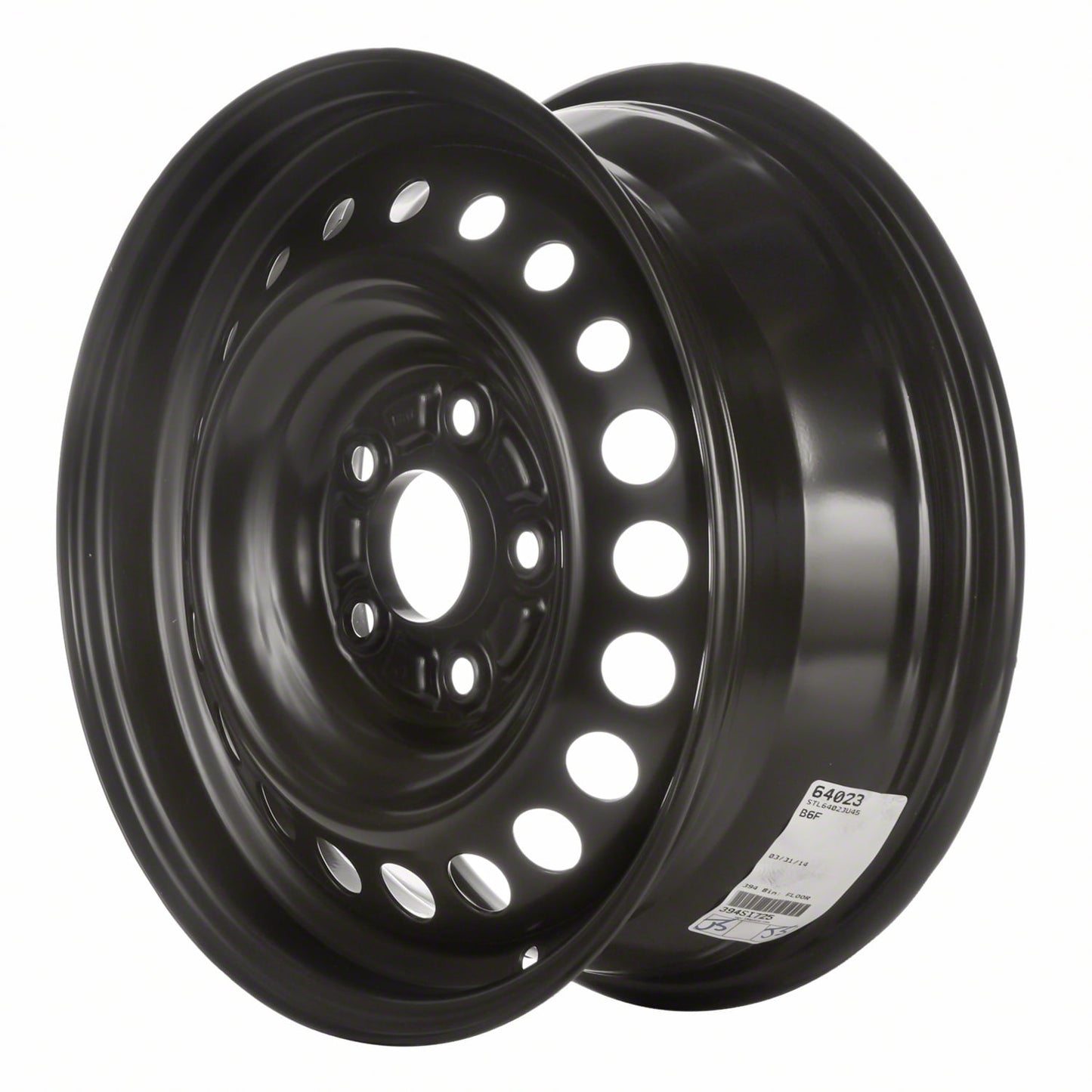 Honda Civic Wheel 2012-2014 15" Factory OEM Black 42700TR0A02