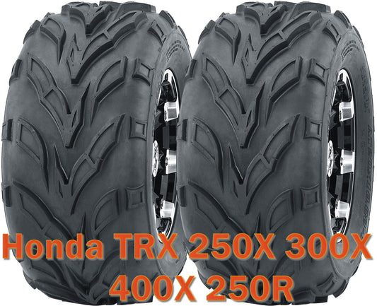 Honda TRX 250X 300X 400X 250R ATV front tires set 22x7-10 22x7x10