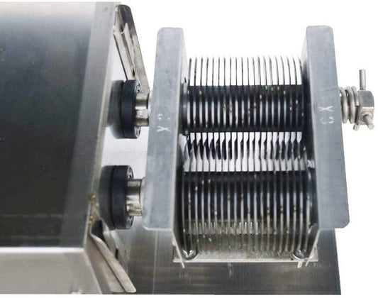 INTBUYING 15mm Blade for QX Commercial Electric Meat Cutting Machine Slicer Cutter Machine Body