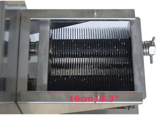 INTBUYING 3mm Blade for QE Commercial Electric Meat Cutting Machine Slicer Cutter Machine Body
